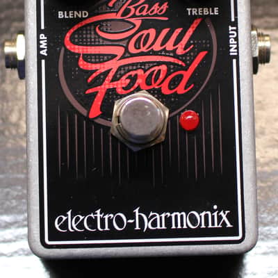 Electro-Harmonix Bass Soul Food Transparent Overdrive Bass Guitar Effects Pedal image 1