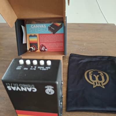 Walrus Audio Canvas Stereo Dual Line Isolator Direct Box 2022 - Present - Black w/ Rainbow Graphic image 2