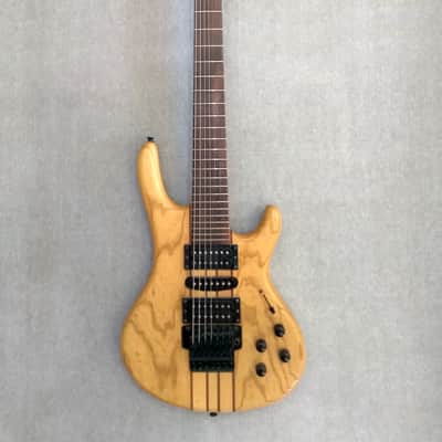 HK Wolf Natural 7 string guitar with case image 10