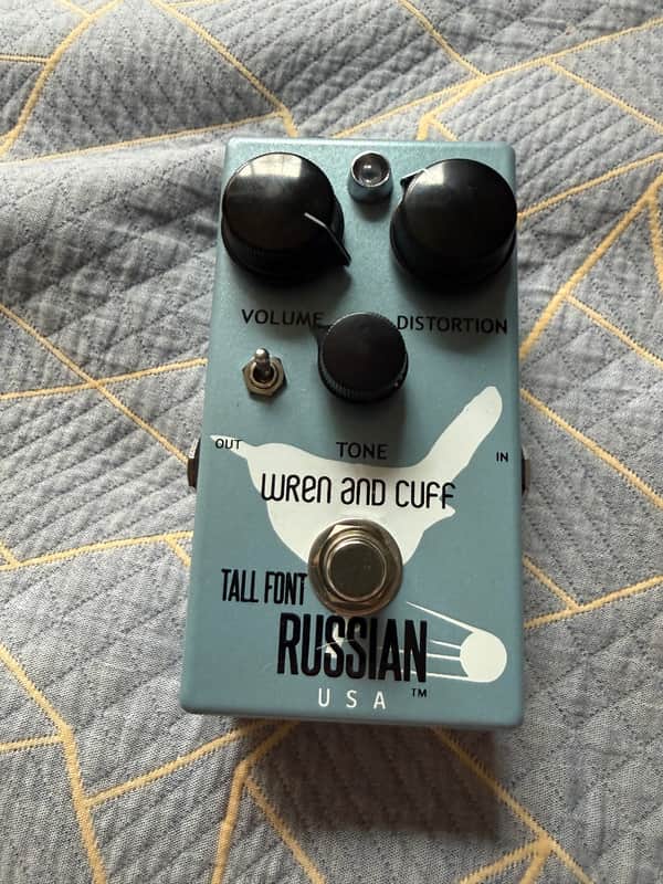 Wren and Cuff Tall Font Russian