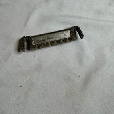 Leo Quan Badass Wrap Around Bridge Tailpiece 1970s - Chrome image 5