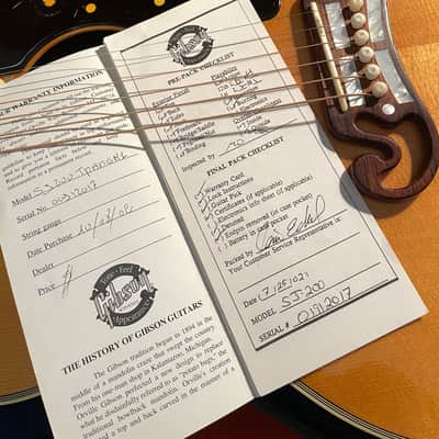 Gibson SJ-200 Standard 2002 - Antique Natural image 6