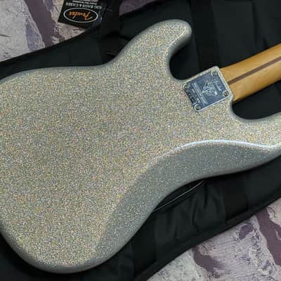 2026 Fender 75th Anniversary Player II Precision Bass Diamond Dust Sparkle New Unplayed 8lbs12oz Auth Dlr #442 image 20