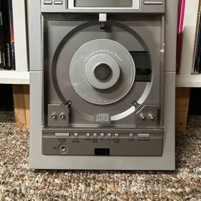Fisher SLIM-1400 Vertical CD Player w/ Digital AM/FM Stereo Tuner TESTED READ image 3