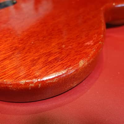 Gibson Les Paul Junior Double Cut 1960 - Cherry Red image 10