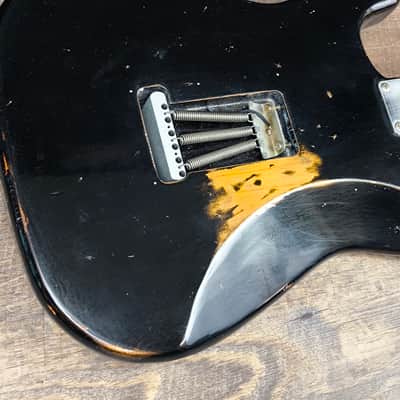 MyDream Partcaster Custom Built - Gilmour's Black Strat Tribute image 11
