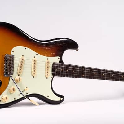 Freakaster Stratocaster Sunburst, Relic Bild 4