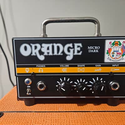 Orange Micro Dark 20-Watt Guitar Amp Head 2015 - Ministack image 2