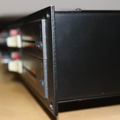 Rare & Vintage Tesla EJU 124 Mic-Preamp and EQ Channel Strips (Pair) Transformer Balanced In & Out - Professionally Racked In a 2U 19” Rack Case. image 11