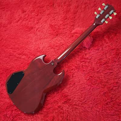 Burny RSG-75 '69 SG Standard Model - Revival Series - 1980's - Cherry Red - Made in Japan MIJ image 10