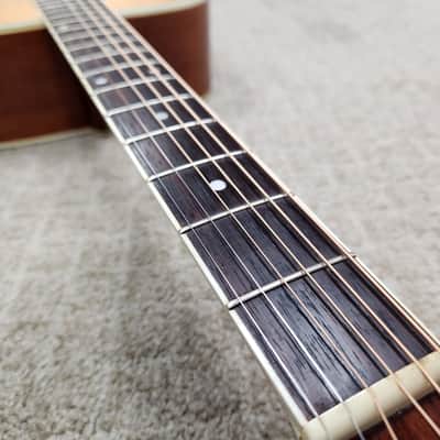 1980s Hohner Leyanda Line HMW-600N Dreadnought w/ Original Soft Shell Case image 11