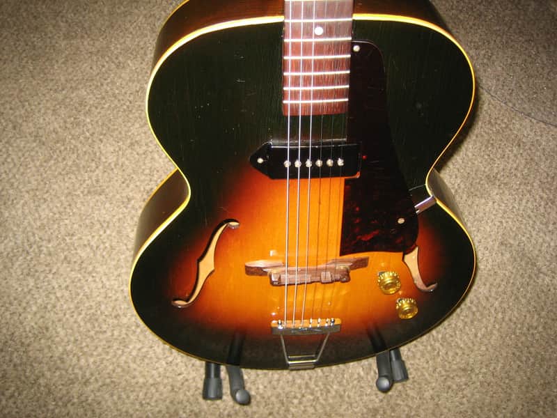 Gibson es-125 1953 - sunburst image 1