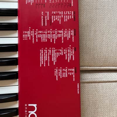Nord Lead A1 49-Key 26-voice Polyphonic Synthesizer 2014 - 2022 - Red image 5