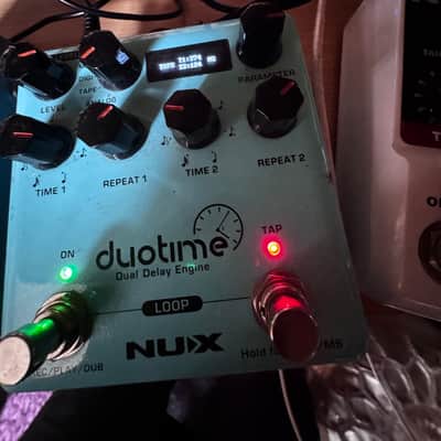 NuX Duotime NDD-6 Delay Engine 2010s - Blue image 1