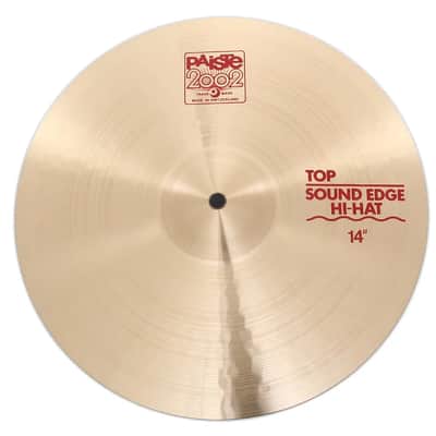 Paiste 14" 2002 Sound Edge Hi-Hat Cymbal (Top)