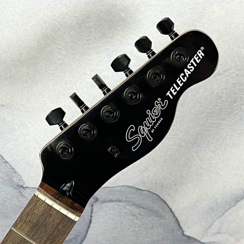 Squier Loaded Telecaster Neck with Black Painted Headstock Face image 1