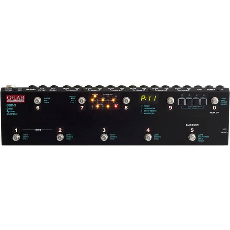 G-LAB GSC-3 Guitar System Controller Schaltzentrale für ein komplettes Gitarrensystem. image 1