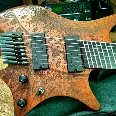 Strandberg Boden 8 USA Custom Shop Solar Flare Custom image 2
