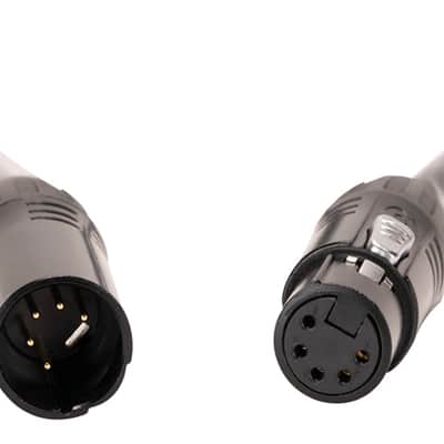 Accu-Cable TOUR LINK 5P5 5 Foot 5-Pin Male To Female DMX Lighting Cable ADJ image 2