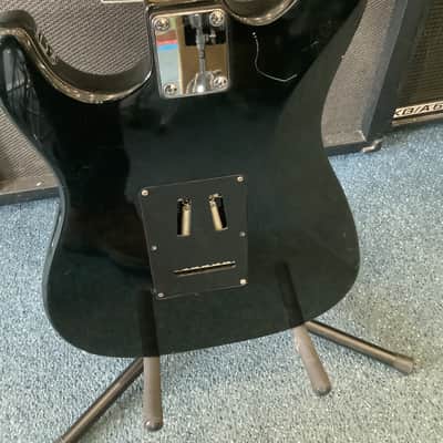 Silvertone STRAT STYLE GUITAR LATE 2000’s - BLACK image 11