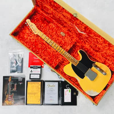 Fender Custom Shop Limited '50s Esquire Heavy Relic Secret Agent 2022 - Aged Nocaster Blonde image 21