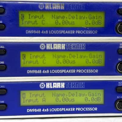 Klark Teknik DN9848 4in x 8out Loudspeaker Processor (One) (TRUEHEARTSOUND) image 6