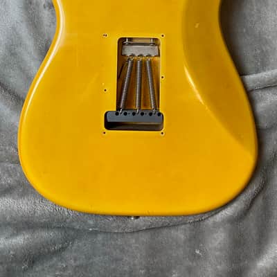 Fender Stratocaster ST62-65 - ORDER MADE - 1986 - Rebel Yellow - Japan MIJ - Yngwie Malmsteen Scalloped image 7