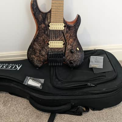 Custom USA 7 string Headless Kiesel Vader with Hipshot/Kiesel Tremolo System (2017) image 3