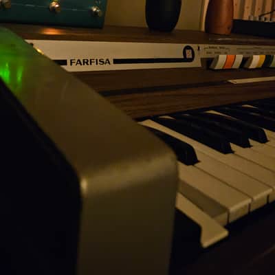 Farfisa Matador 611-E,  61-Key Organ 1972 - 1973 - Natural / Silver image 2