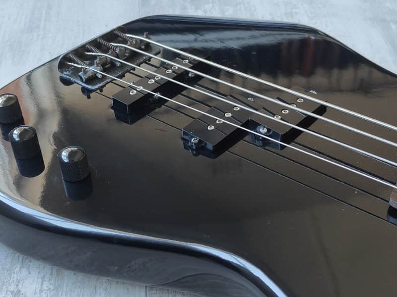 1980's ZEP-II by ESP PJZ-98 PJ Bass (Black) | Reverb