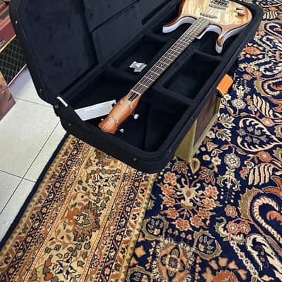 Danelectro Long Horn 58 Bass LEFTY ZURDO ( Super Limited) W/ Foam Case Copper Burst image 3