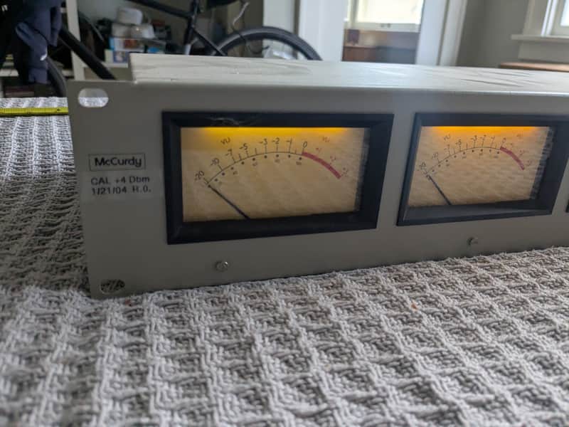 McCurdy Analog VU Meters x4 image 1