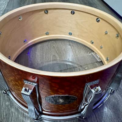 Ludwig 100th Anniversary Legacy Exotic Series (Lacewood Red Burst Finish-RARE) image 15