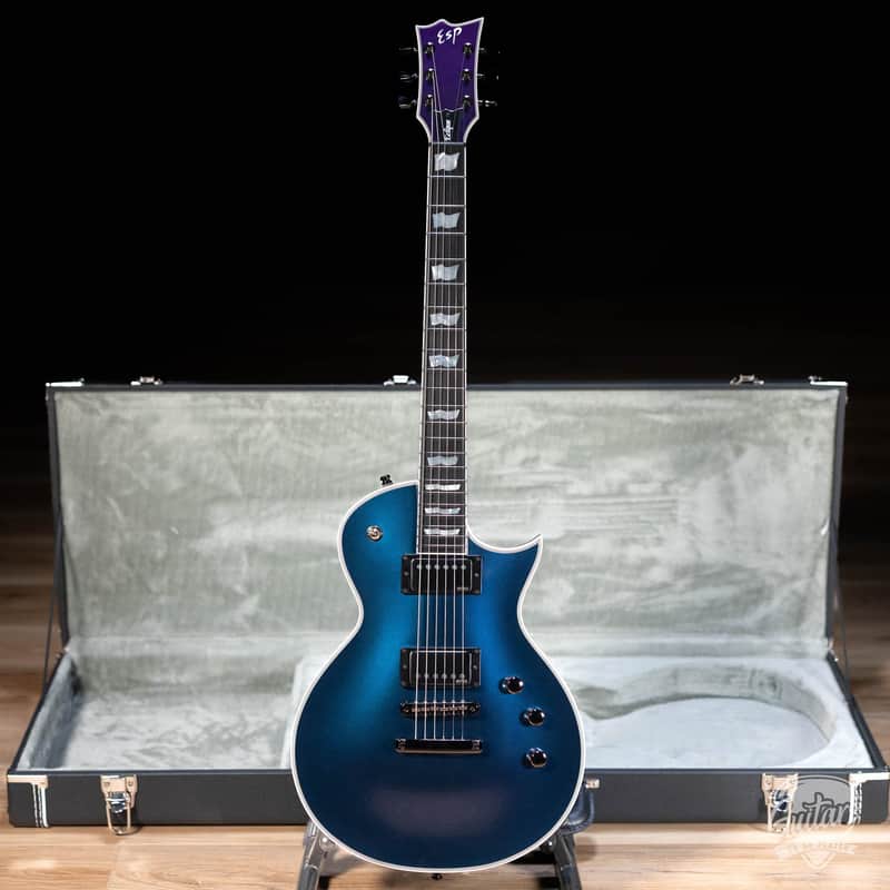 ESP Eclipse Custom EMG Electric Guitar w/ Case – Andromeda II image 1