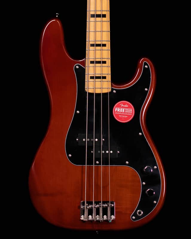 Squier Classic Vibe '70s Precision Bass, Maple Fingerboard, Walnut image 1