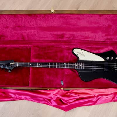 1995 Gibson Thunderbird IV Limited Edition Neck Through Electric Bass Ebony w/ Case image 16