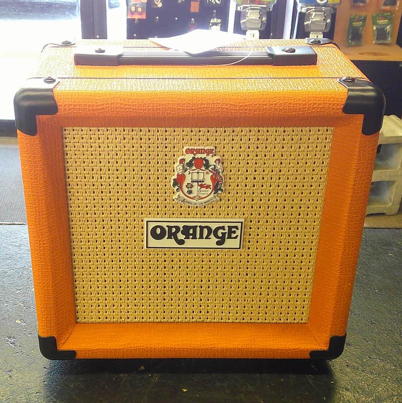 Orange PPC108 1x8" Closed-Back Guitar Speaker Cabinet 2010s - Orange image 1