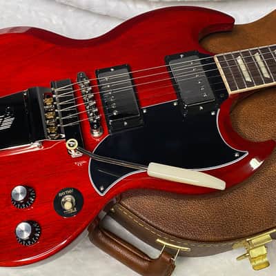 NEW! Gibson SG Standard '61 Maestro Vibrola Vintage Cherry - 7.45 lbs - Authorized Dealer! G07405 image 3