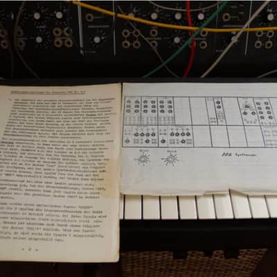 PPG Wolfgang Palm Modular Synthesizer SUPER RARE 1975 Black image 9