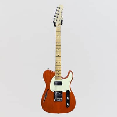 G&L Tribute ASAT Classic Bluesboy Semi-Hollow Electric Guitar - Orange image 8