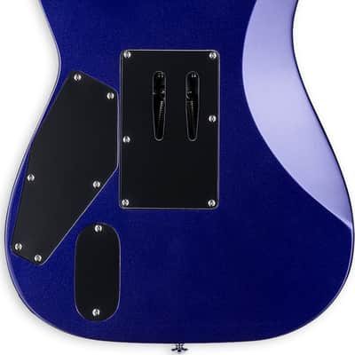 ESP LTD M-1 Custom '87 Electric Guitar, Ebony Fingerboard, Dark Metallic Purple image 3