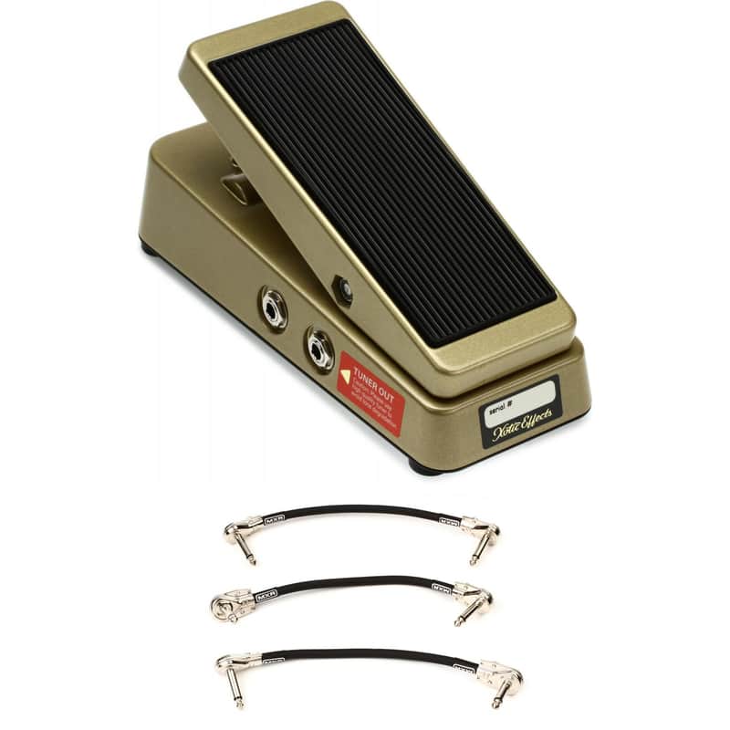 Xotic XVP-250K High Impedance Volume Pedal with 3 Patch Cables image 1