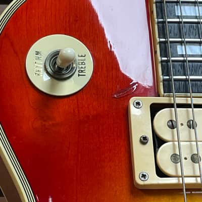 Burny RLC-75AF Ace Frehley in Cherry Sunburst 1996 w/Case MIJ image 4