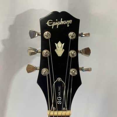 Epiphone SG Muse Electric Guitar 2020 - 2025 - Radio Blue Metallic image 7