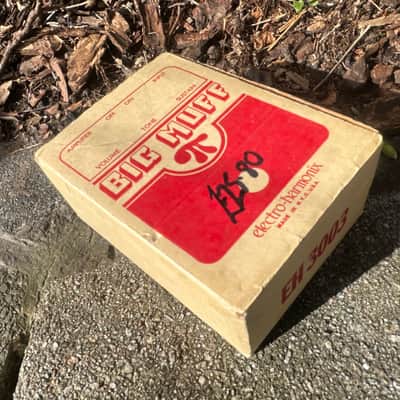 Vintage EHX Electro-Harmonix Big Muff clean and boxed image 1