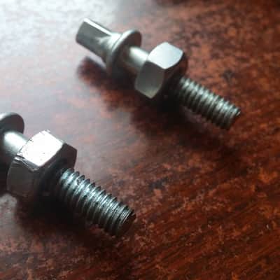 Rogers 2 VINTAGE MEMRI-LOC BIG R BOLT and Nuts (Short Tension Rod) 70s image 3