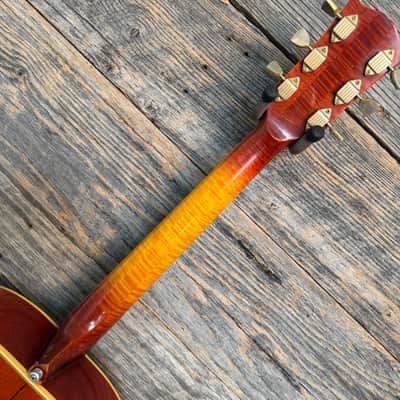 Used Gibson J-200 Artist Jumbo Acoustic Guitar - Sunburst w/OHSC image 7