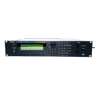 Roland JV-2080 with New internal battery 100V- 240V 64-Voice Synthesizer Module 1997 - 2000 90s y2k Made in Japan - Worldwide Shipment