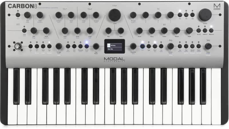 Modal Electronics Carbon8 37-key 8-voice Experimental Synthesizer (Carbon8d5) image 1