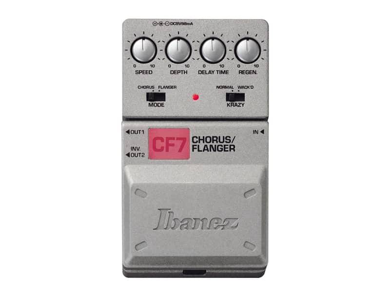 Ibanez CF7 Chorus / Flanger 2000s - Gray image 1